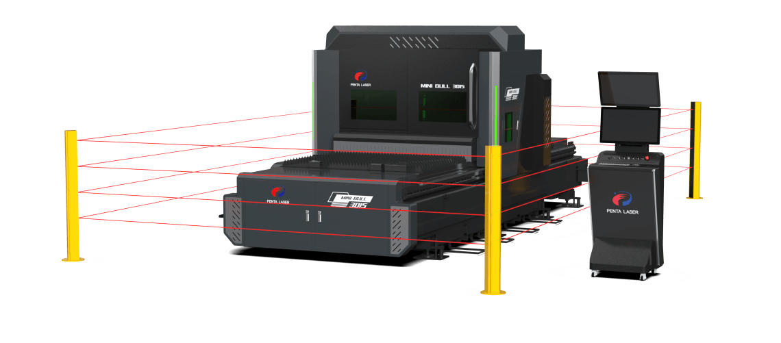 mini bull-penta laser